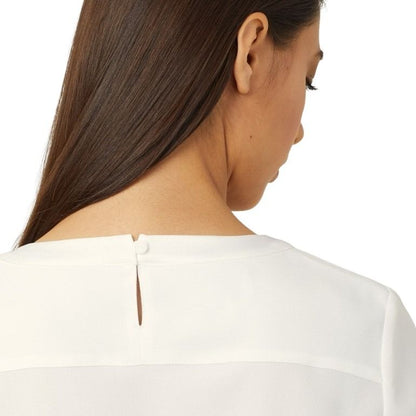 NNT CATU2N Satin Back Crepe S/S Top