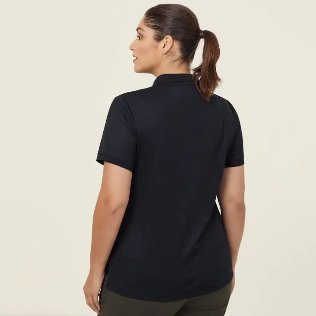 NNT CATU58 Ladies S/S Polo Black