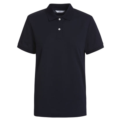 NNT CATU58 Ladies S/S Polo Navy - Front view