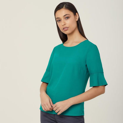 NNT CATU5T Fluted Sleeve Top