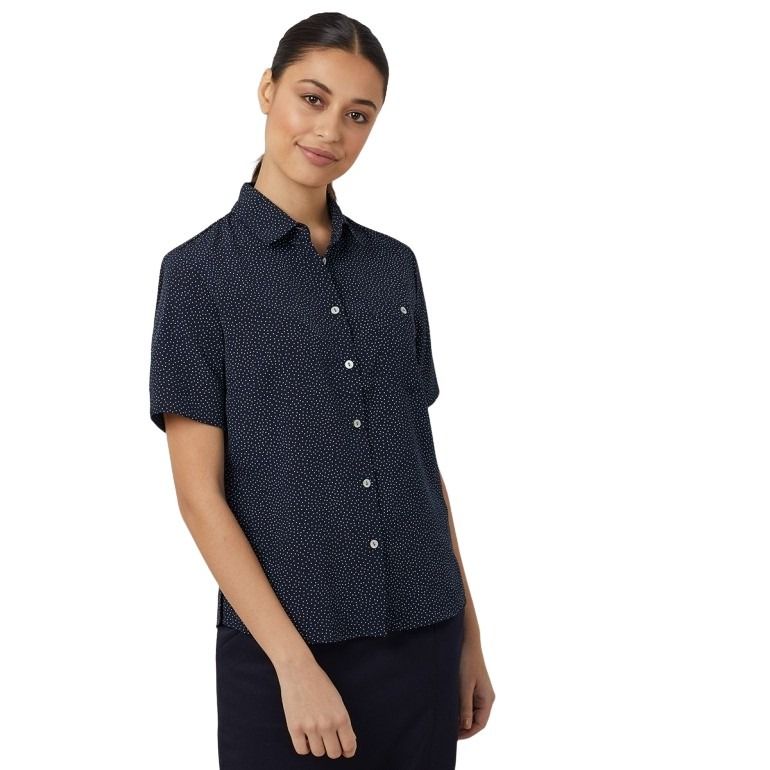 NNT CATU7H Silvi Spot Print S/S Shirt