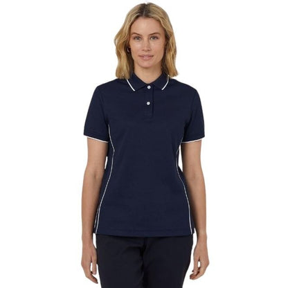 NNT CATUF7 Antibacterial Polyface Short Sleeve Tipped Polo