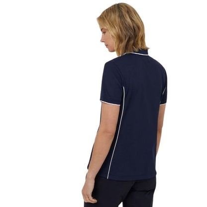 NNT CATUF7 Antibacterial Polyface Short Sleeve Tipped Polo