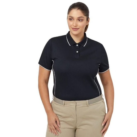 NNT CATUF7 Antibacterial Polyface Short Sleeve Tipped Polo