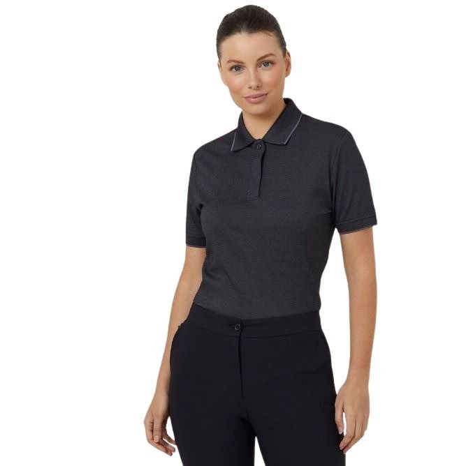 NNT CATUF9 Textured Women's Short Sleeve Polo