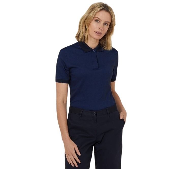 NNT CATUF9 Textured Women's Short Sleeve Polo