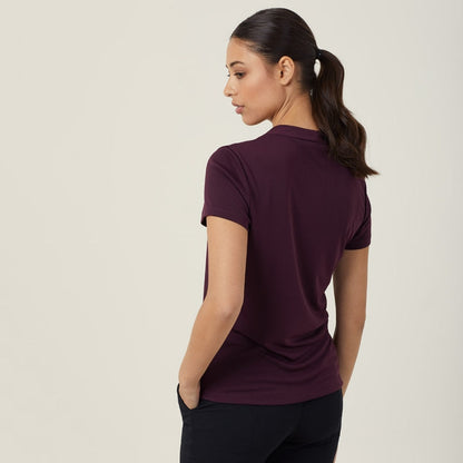 NNT CATUFS Matt Jersey Twist Neck S/S Top