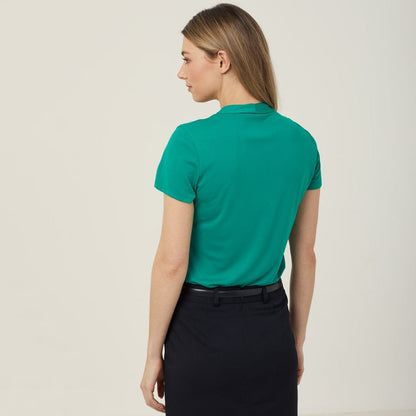 NNT CATUFS Matt Jersey Twist Neck S/S Top