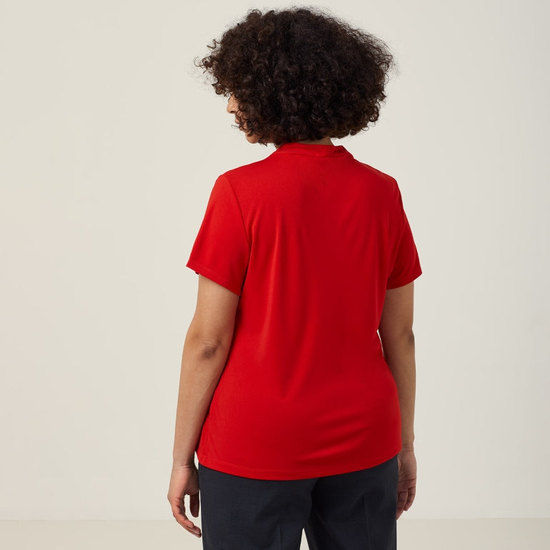 NNT CATUFS Matt Jersey Twist Neck S/S Top