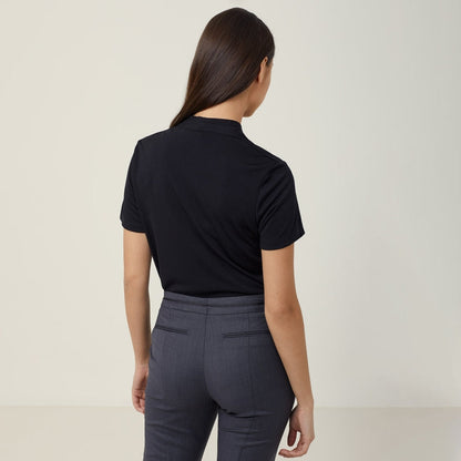 NNT CATUHP Matt Jersey V Neck Short Sleeve Top