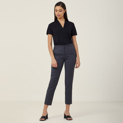 NNT CATUHP Matt Jersey V Neck Short Sleeve Top