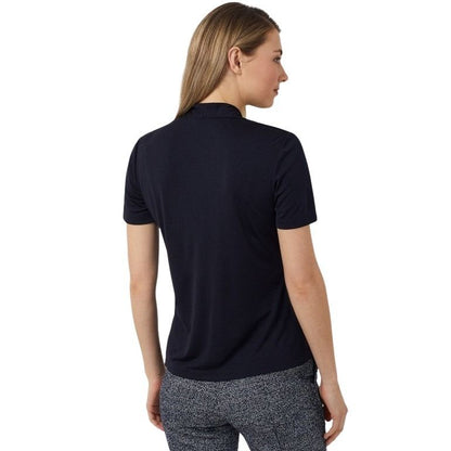 NNT CATUHP Matt Jersey V Neck Short Sleeve Top