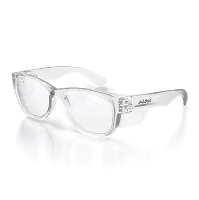 SafeStyle CCC100 Classics Clear Frame Clear Lens Clear