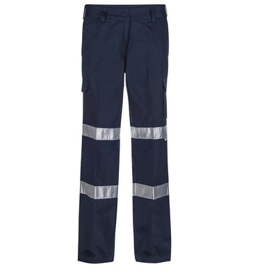 Workcraft WPL075 Ladies Cargo HiVis Pants
