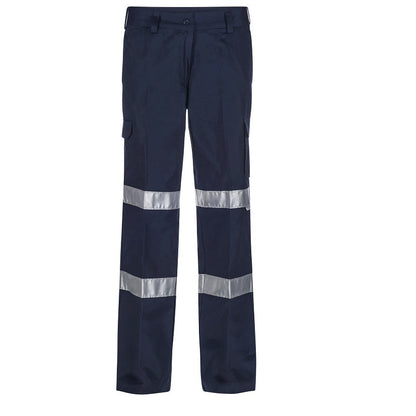 Workcraft WPL075 Ladies Cargo HiVis Pants