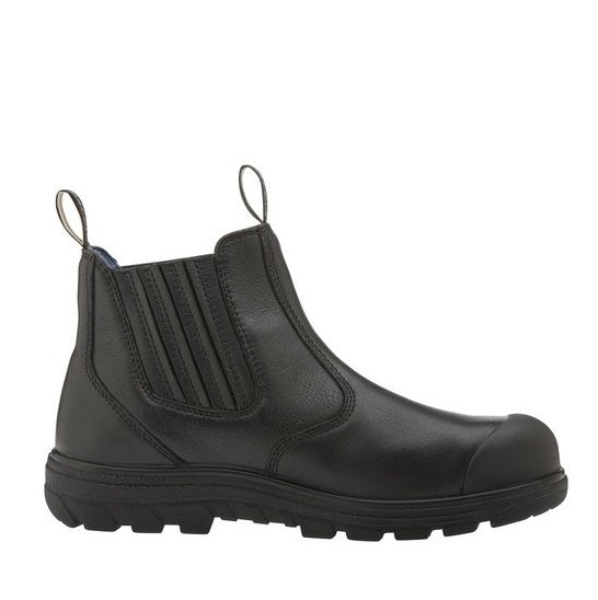 Ascent 129473 Sigma 2 4E Composite Slip On Safety Boots - Black - Side View