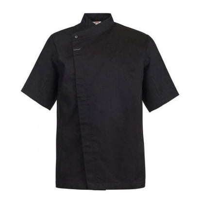 Chefscraft CJ041 DISCONTINUED Chefs S/S Tunic with Concealed Front
