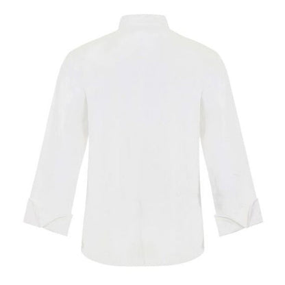 Chefscraft CJ043 DISCONTINUED Unisex Chefs L/S Tunic with Concealed Front