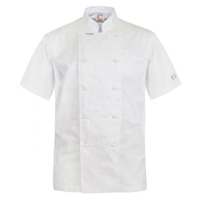 Chefscraft CJ049 Executive Chef Unisex Jacket S/S Lightweight