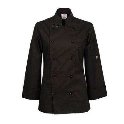Chefscraft CJL20 Ladies Executive Chef Jacket Long Sleeve Jacket Lightweight