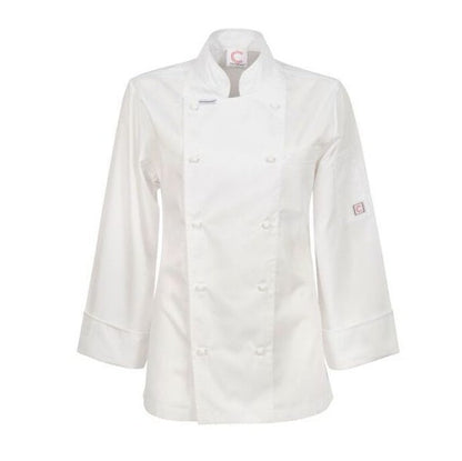 Chefscraft CJL20 Ladies Executive Chef Jacket L/S Jacket Lightweight