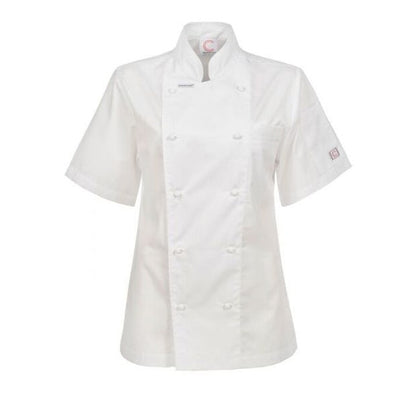 Chefscraft CJL22 Ladies Executive Chef Jacket Short Sleeve Jacket Lightweight