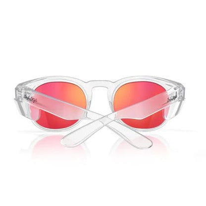 SafeStyle CRCRP100 Cruisers Clear Frame Mirrors Red Polarised Lens