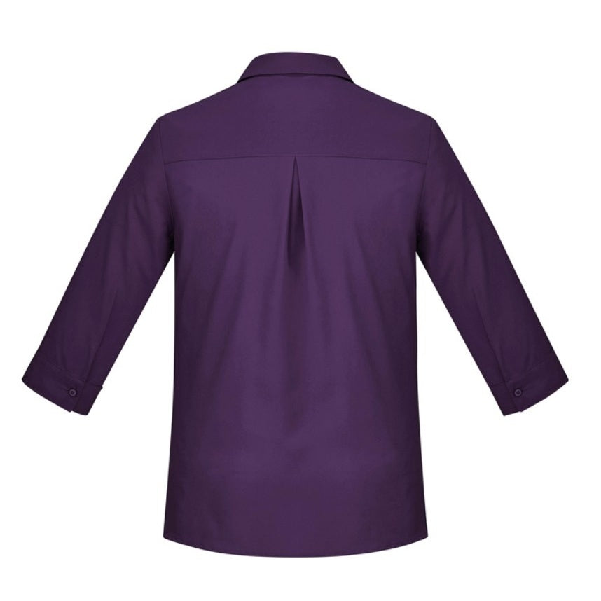 Biz Care CS951LT Womens Florence Plain 3/4 Sleeve Shirt