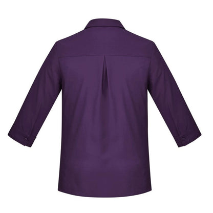 Biz Care CS951LT Womens Florence Plain 3/4 Sleeve Shirt