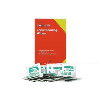 Maxisafe ELT464 Anti-Fog Lens Cleaning Satchets - 100 Pack