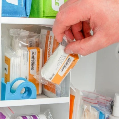 FastAid FAR210 R2 Workplace Response First Aid Kit Metal Cabinet