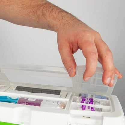 FastAid FAR222 R2 Workplace Response First Aid Kit Tackle Box