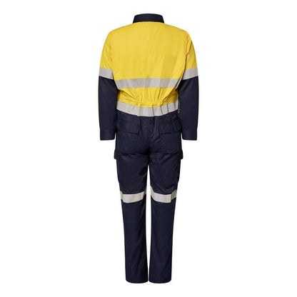 FlameBuster FCT005A Torrent HRC2 HiVis Two Tone Coverall FR Reflective Tape