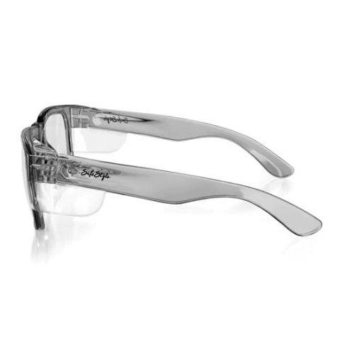 SafeStyle FGC100 Fusions Graphite Frame Clear Lens