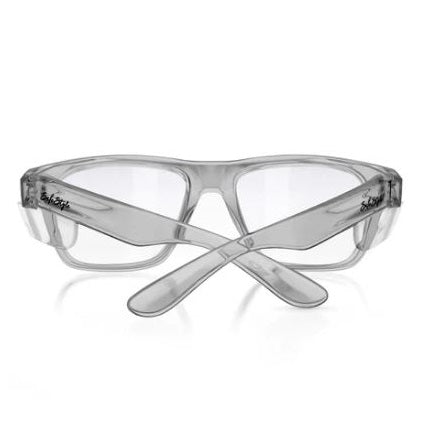 SafeStyle FGC100 Fusions Graphite Frame Clear Lens