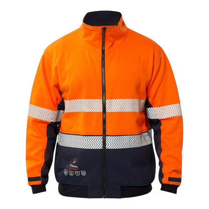 Flame Buster FJV034 FR Hi Vis Segmented Reflective Fleece