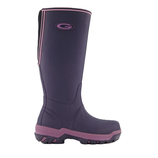 Purple aubergine rain boot Grubs SRAN-777H Rainline Garden & Outdoor Boot