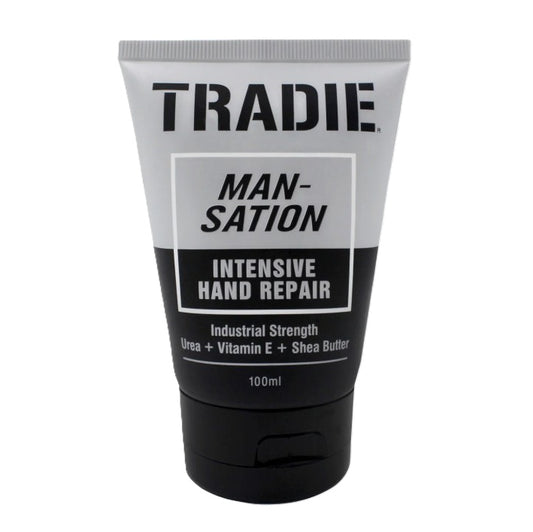 Tube of Tradie Man-Sation Intensive Hand Repair cream Tradie MJ5155SA Hand Cream