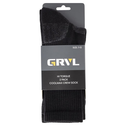 Grvl-S4 Hi Torque 2 Pk Socks