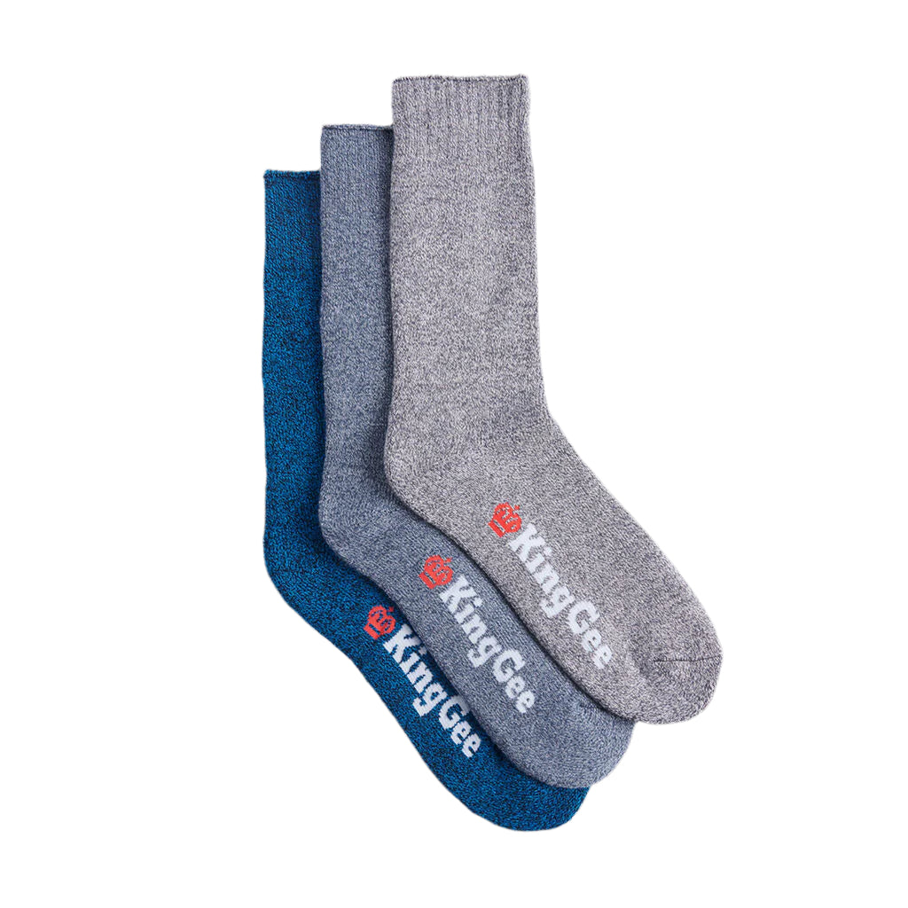 KingGee K09002 Bamboo Work Socks 3 Pk