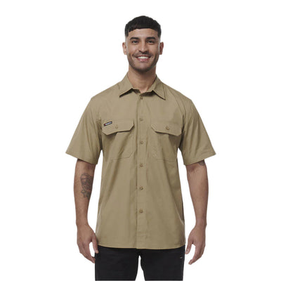 KingGee K14030 Mens Workcool Vented Shirt Short Sleeve