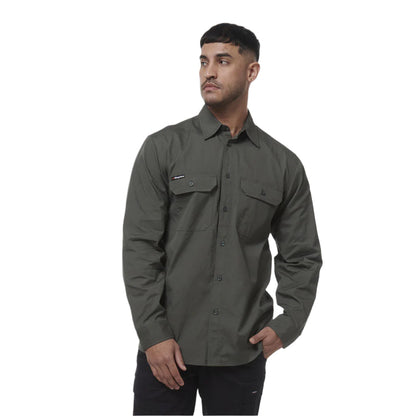 KingGee K14031 Mens Workcool Vented Shirt Long Sleeve