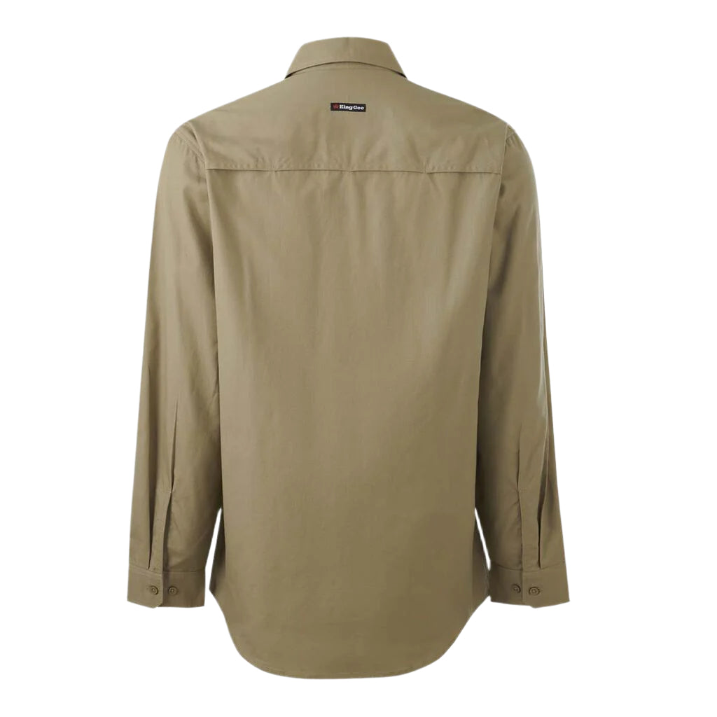 KingGee K14031 Mens Workcool Vented Shirt Long Sleeve