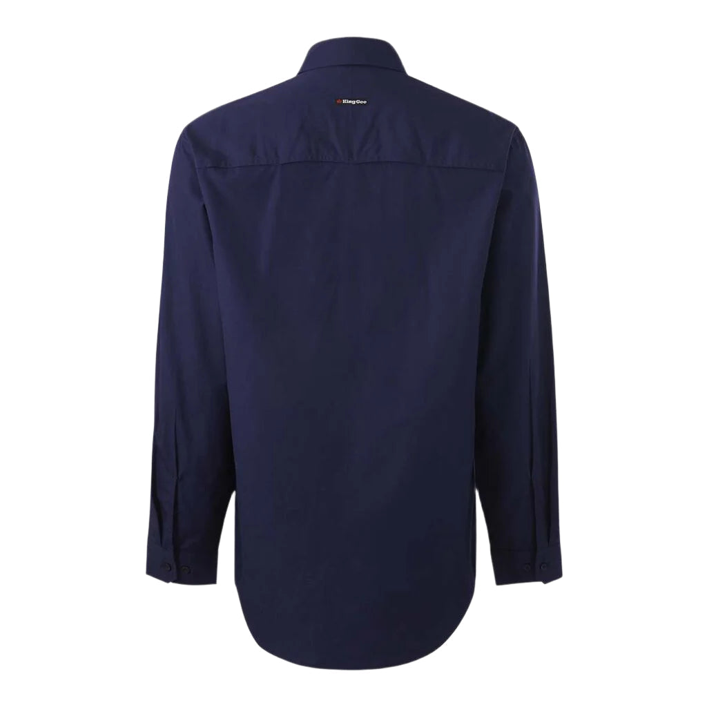 KingGee K14031 Mens Workcool Vented Shirt Long Sleeve