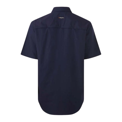 KingGee K14032 Mens Workcool Vented Closed Front Shirt Short Sleeve