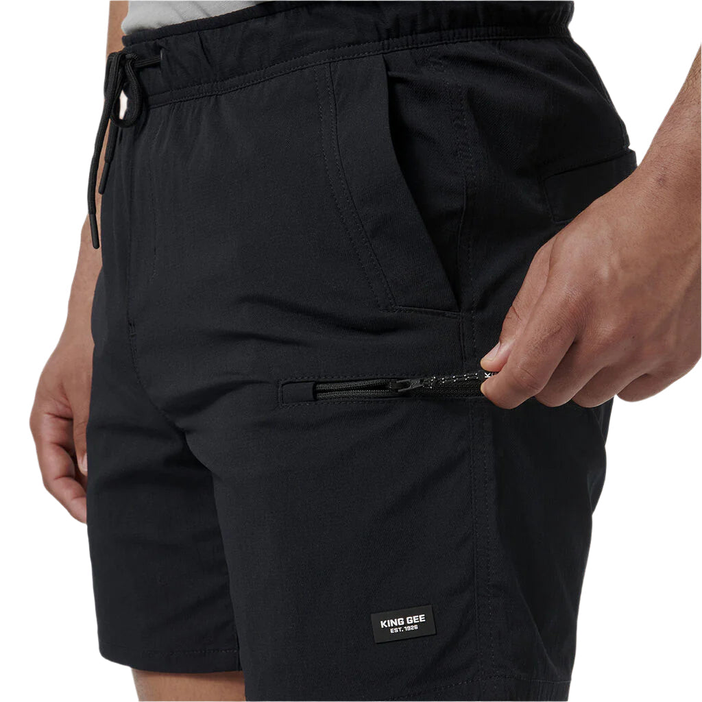 KingGee K17009 Trademark Elastic Short