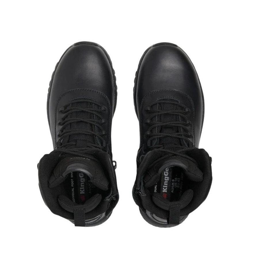 KingGee K27184 N Force Hybrid 8 Inch Mens Black Non Safety Boots