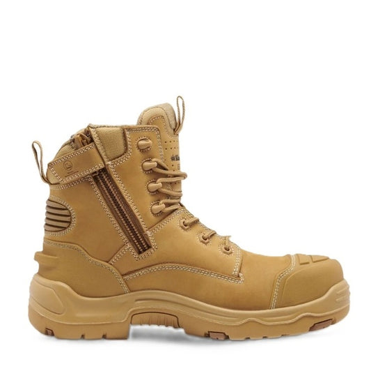 wheat coloured steel toe KingGee K27999 Onyx 6Z Penetration Resistant Safety Boot