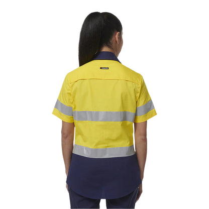 KingGee K44229 Womens Workcool Vented Reflective Short Sleeve Shirt