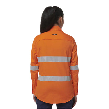 KingGee K44231 Womens Workcool Vented Reflective Shirt
